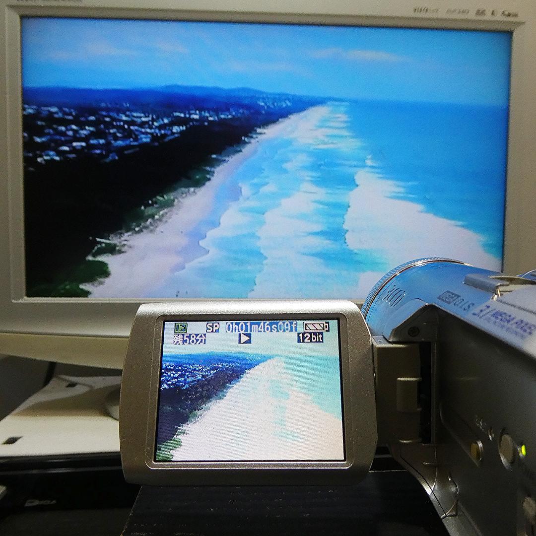 動作良好 パナソニック NV-GS250 MiniDVビデオDVDダビングに最適