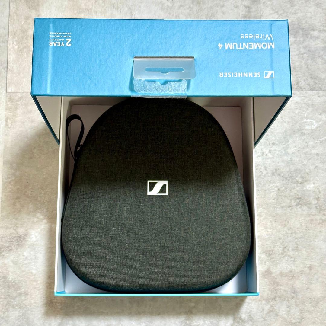 【美品】Sennheiser Momentum 4 ワイヤレスヘッドホン