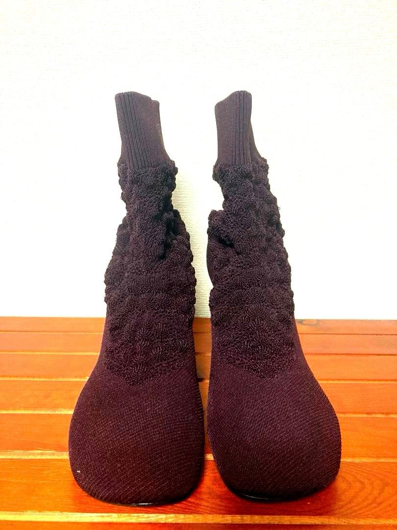 【美品】 CELINE セリーヌ ブーツ BOOTIE SOCK KNIT
