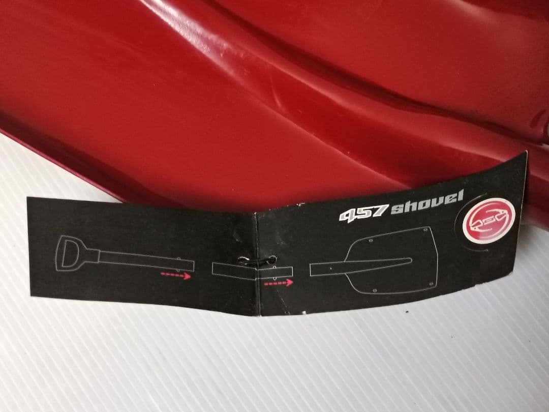 未使用 Burton バートン RED 457 shovel ショベル　P14