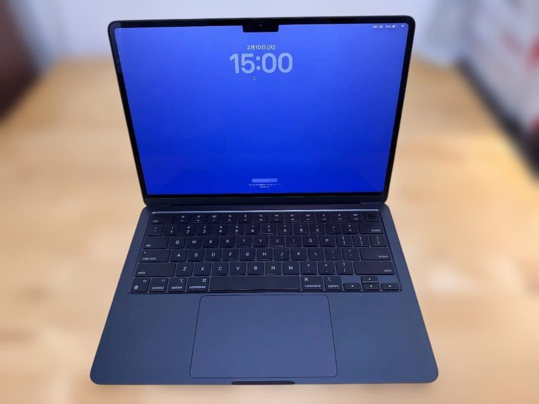 完全美品 M3MacBook Air US配列 メモリ8GB 容量256GB