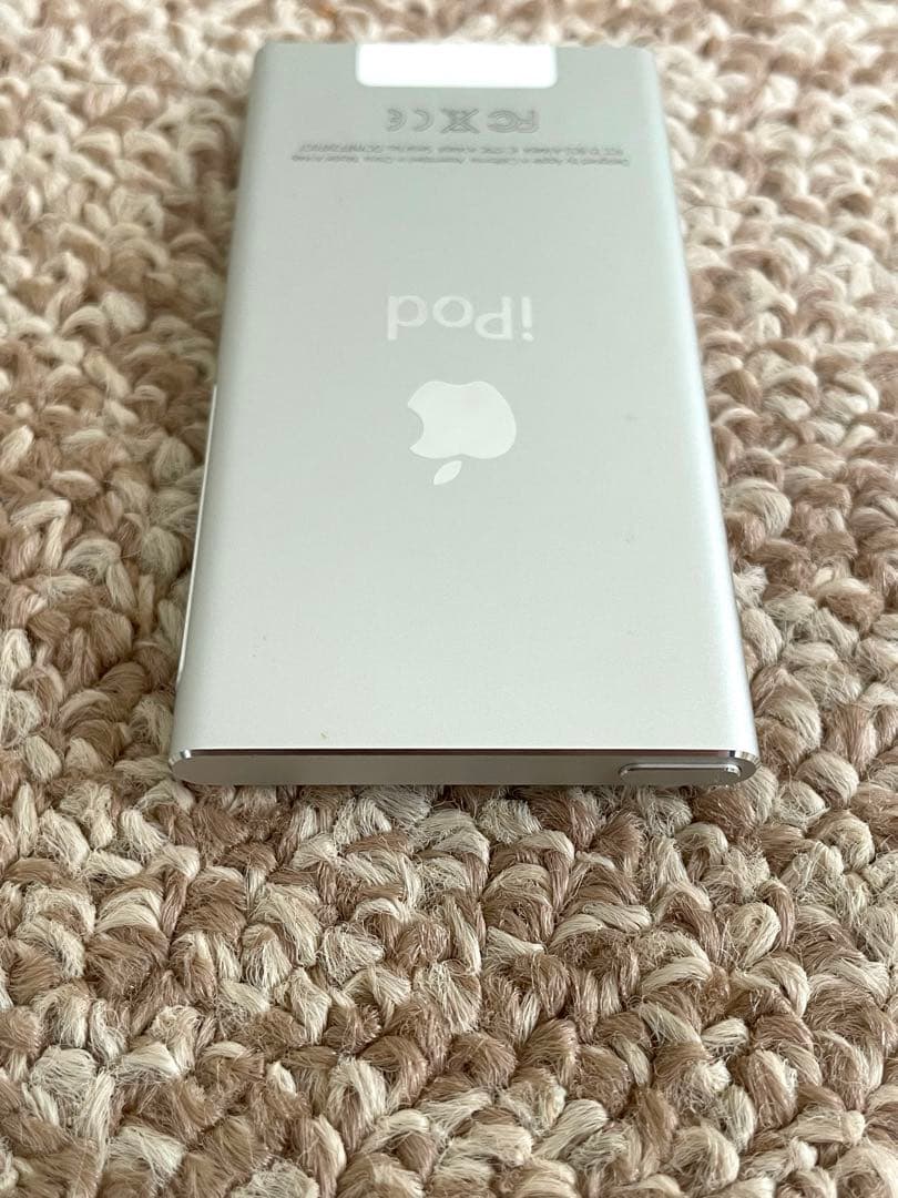 美品 動作確認済 iPod nano 第7世代 シルバー Bluetooth