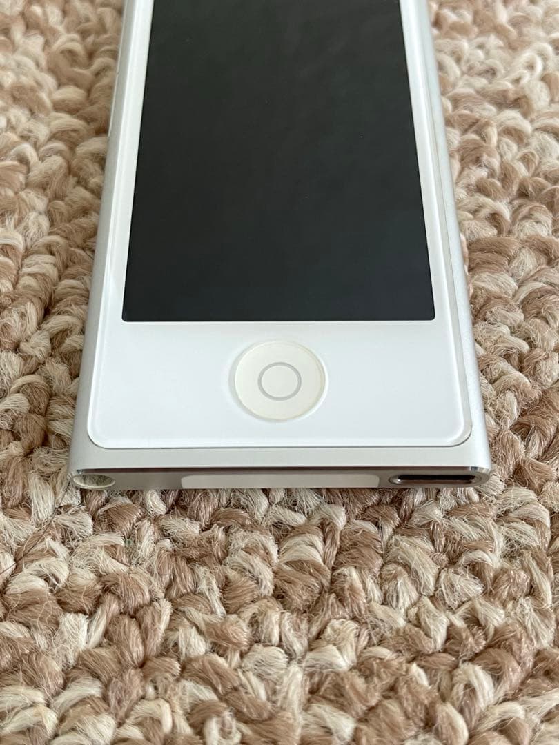 美品 動作確認済 iPod nano 第7世代 シルバー Bluetooth