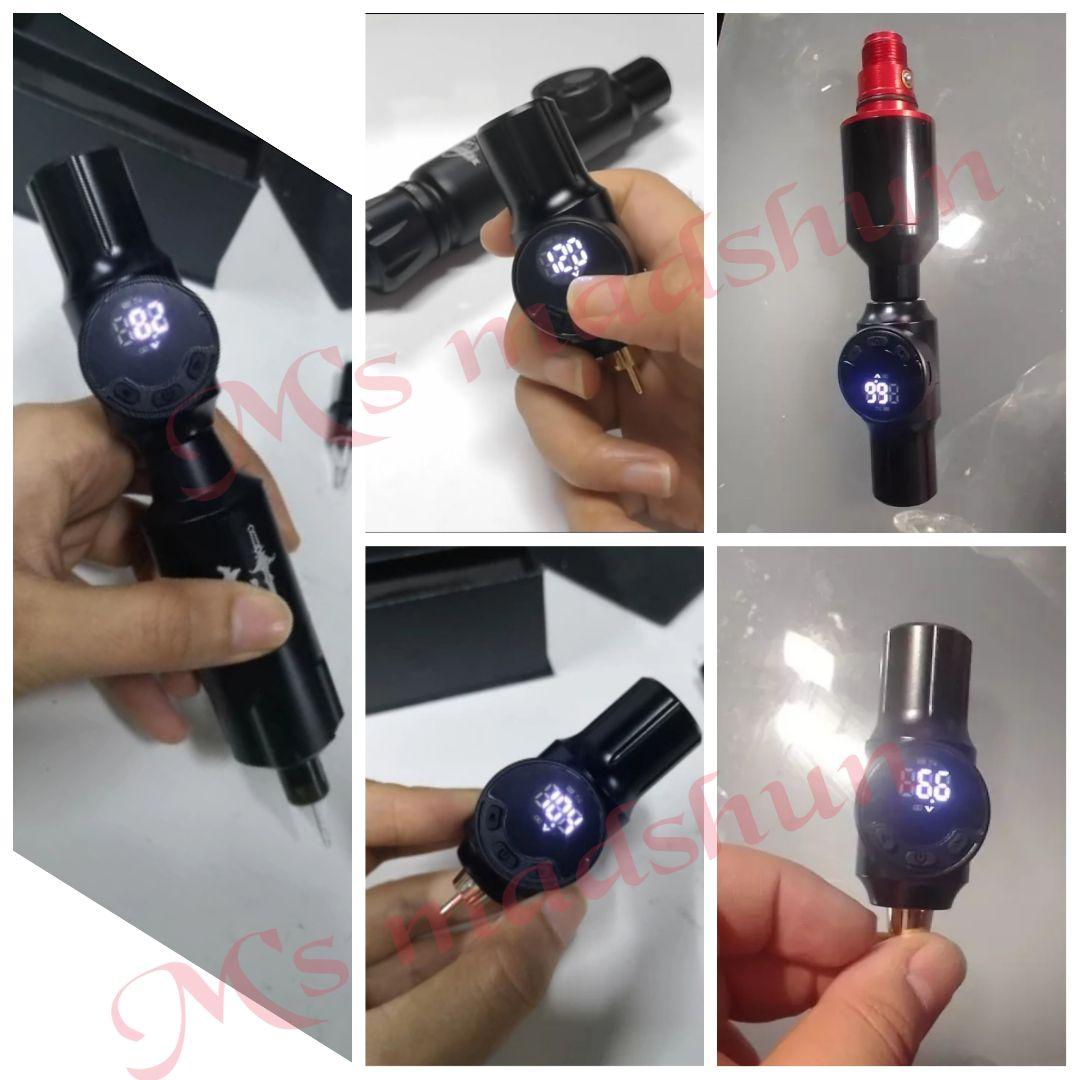 NEW タトゥー ワイヤレス パワーサプライ タトゥーマシン アートメイク 電源