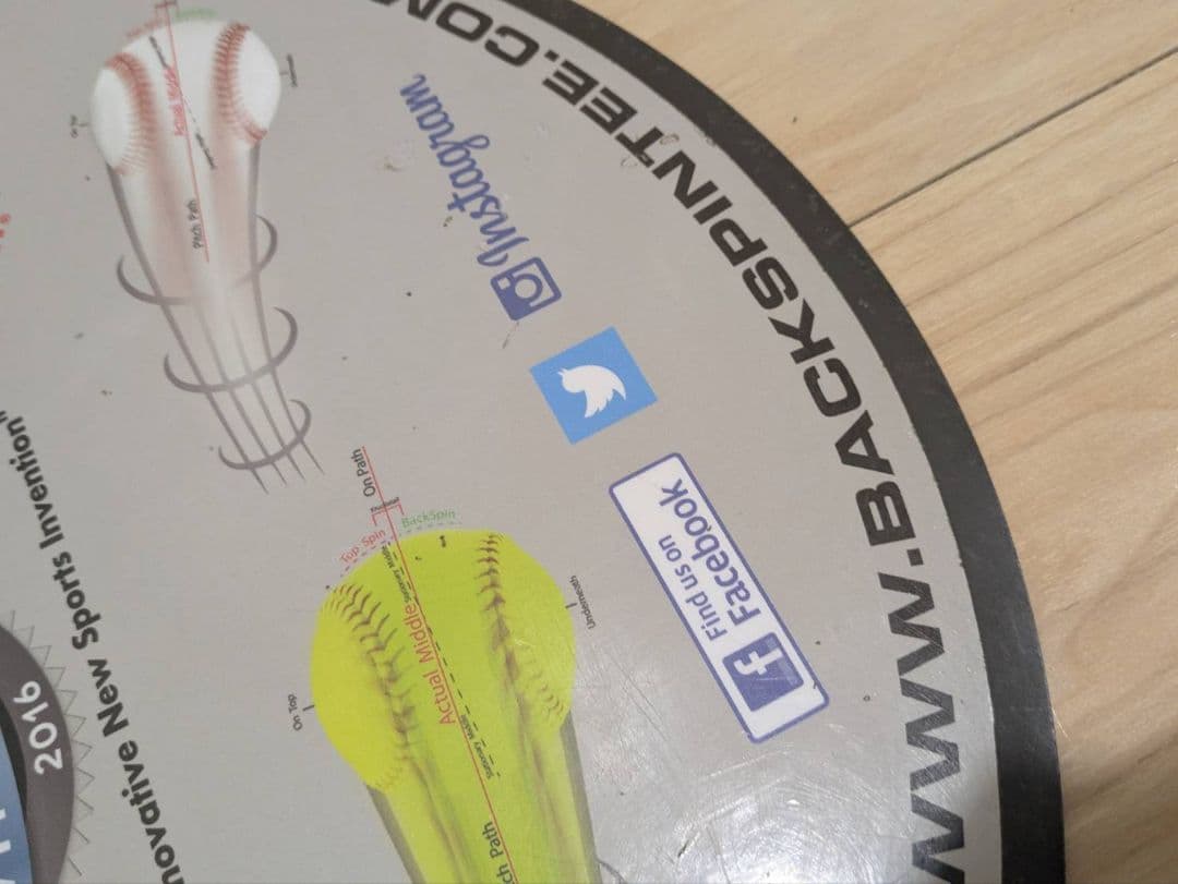 USA製 BackSpinTee バックスピンティー 野球用 ティースタンド