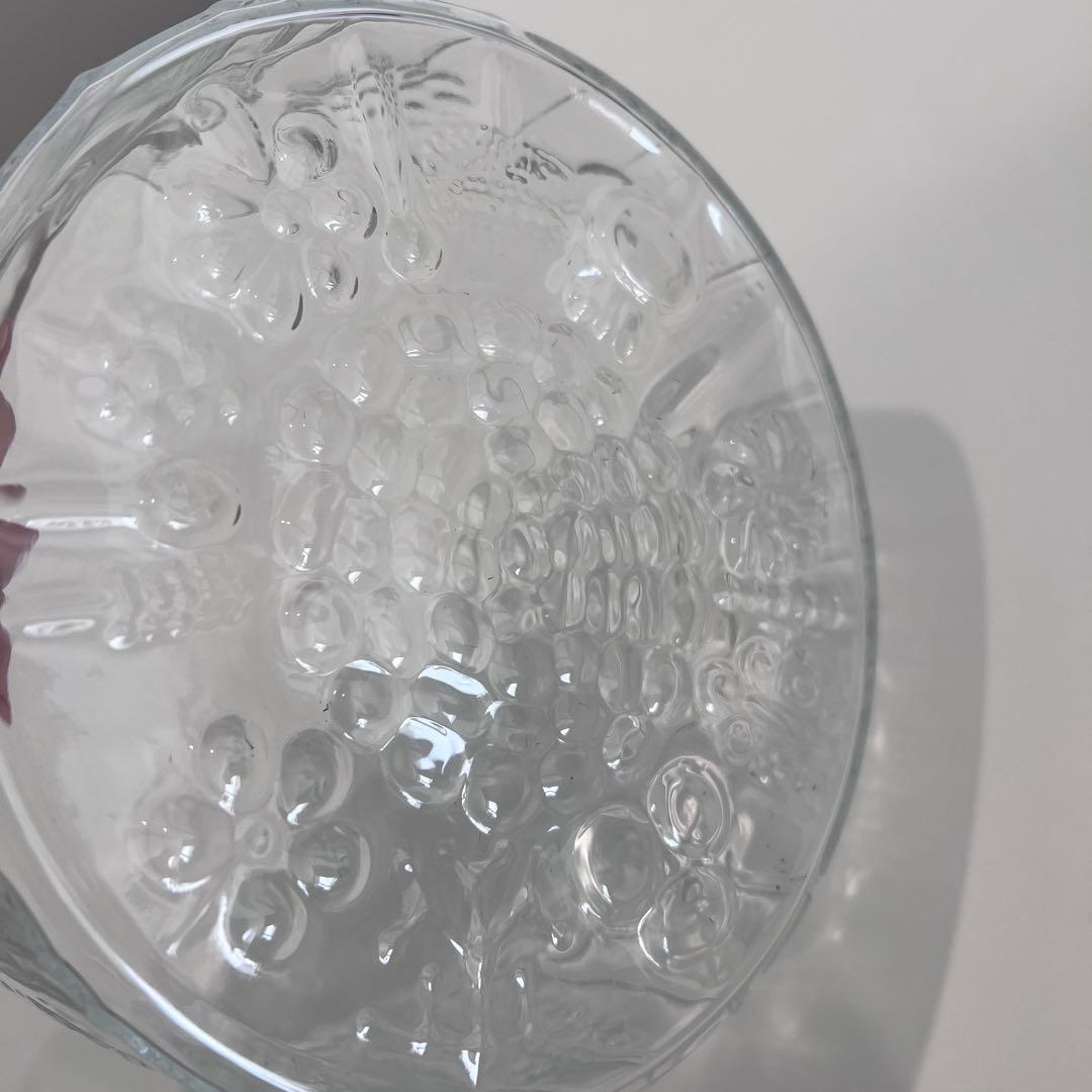 ヌータヤルヴィ フローラ ガラス ボウル 15cm ヴィンテージ