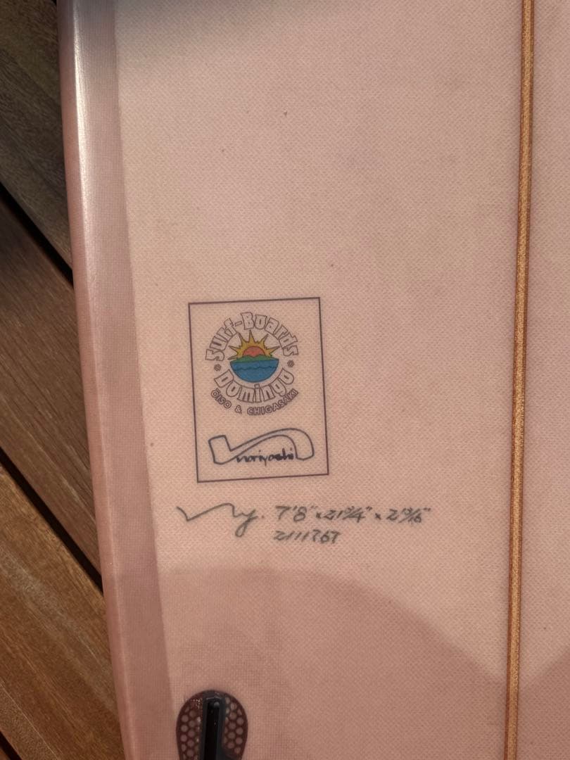 Domingo （ドミンゴ）サーフボード　ミッドレングス　7.8ft