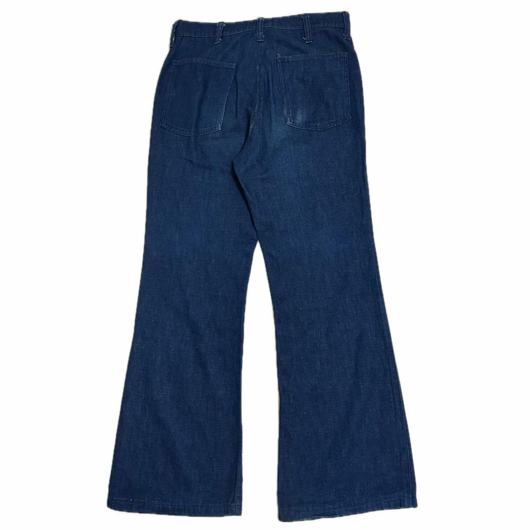 50s - 60s U.S NAVY セーラーパンツ W31相当 フレアデニム