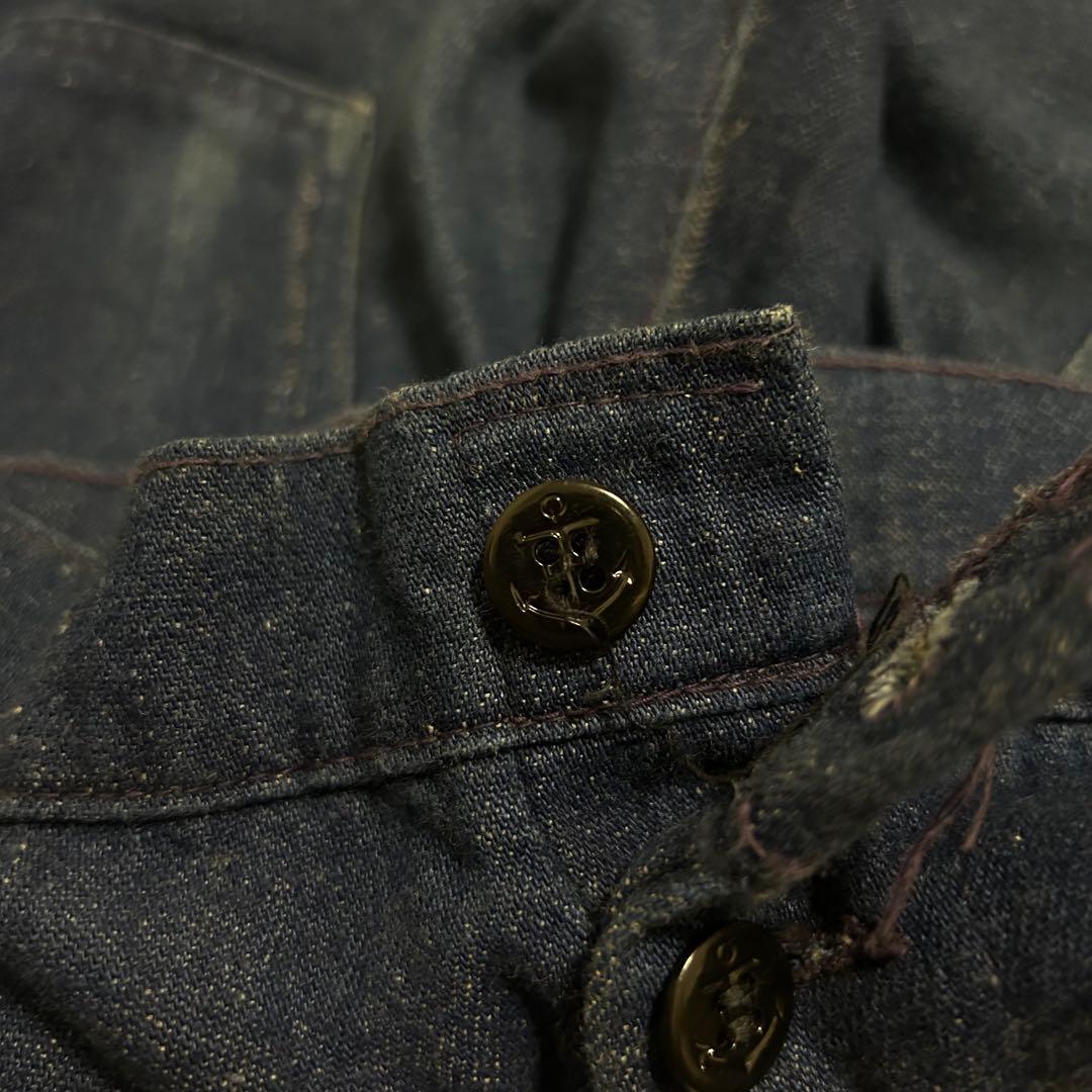 50s - 60s U.S NAVY セーラーパンツ W31相当 フレアデニム