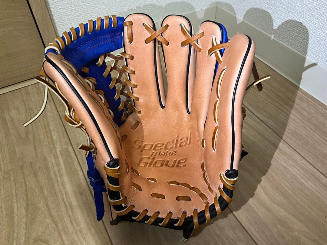 【ピンク&ブルー】SSK 一般軟式オールラウンドグラブ