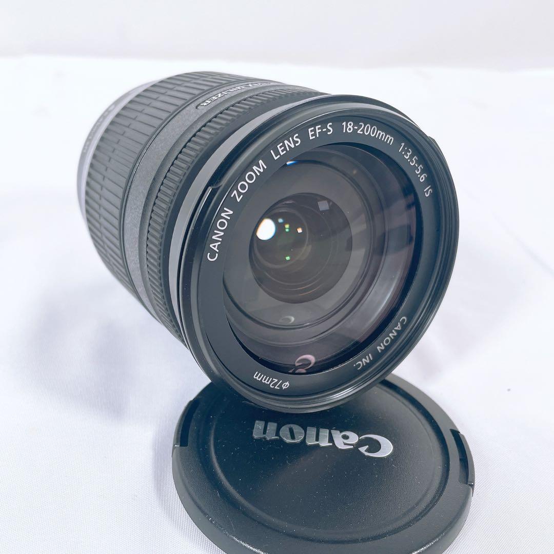 【美品】Canon EF-S 18-200 3.5-5.6 IS ズームレンズ