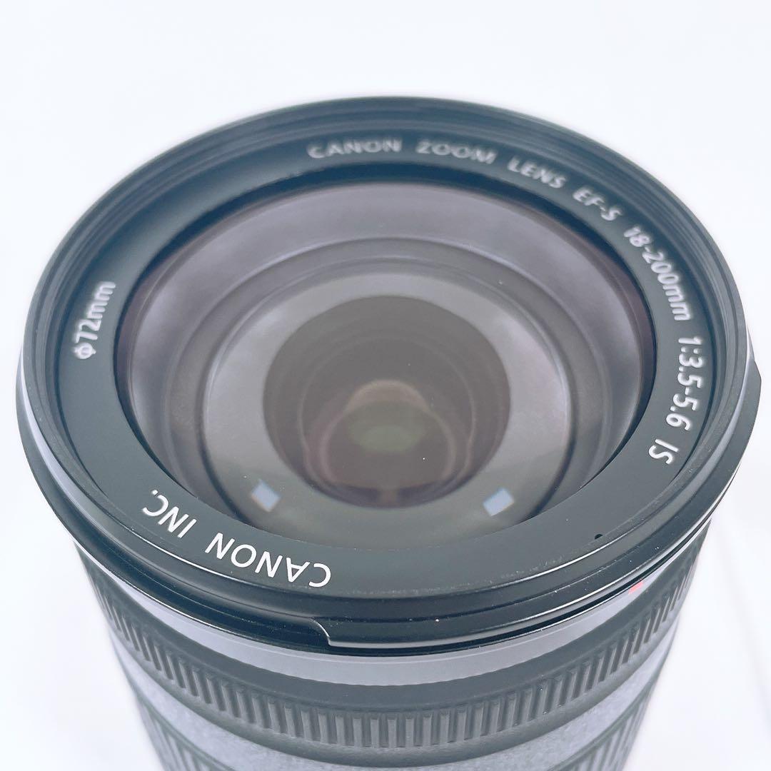 【美品】Canon EF-S 18-200 3.5-5.6 IS ズームレンズ