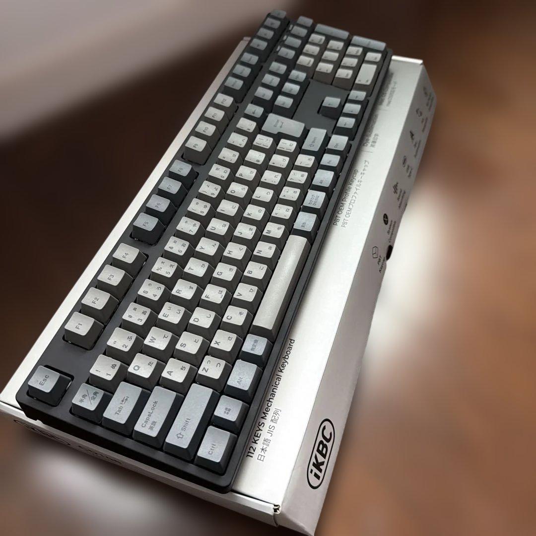 美品 IKBC キーボード 赤軸