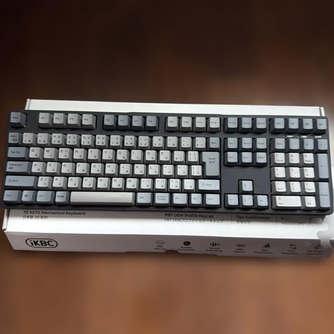 美品 IKBC キーボード 赤軸