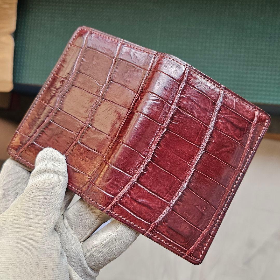 GANZO ガンゾ 名刺入れ クロコダイル crocodile ポロサス カード