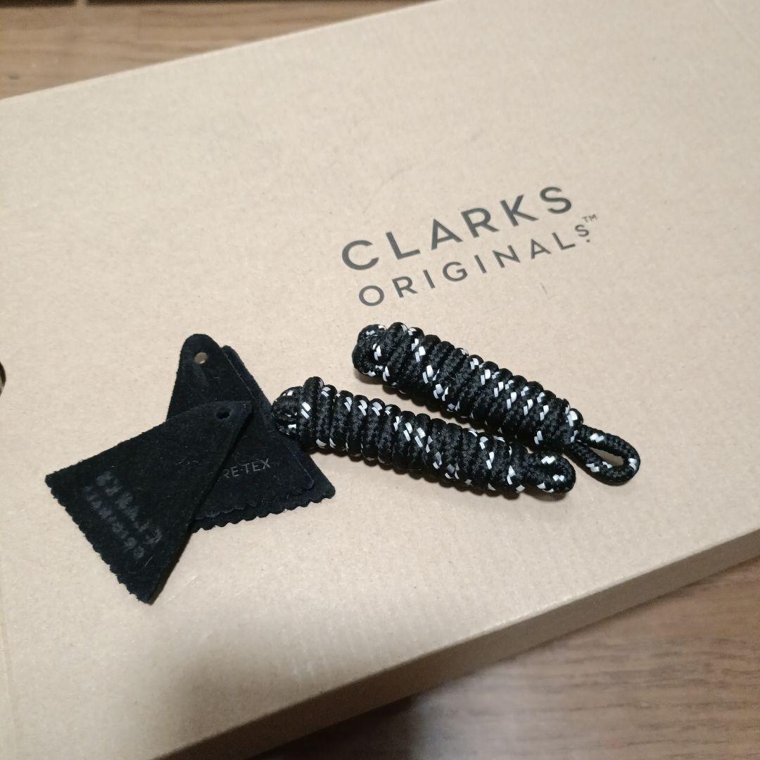 新品未使用 Clarks ワラビー ゴアテックス UK8 1/2 クラークス