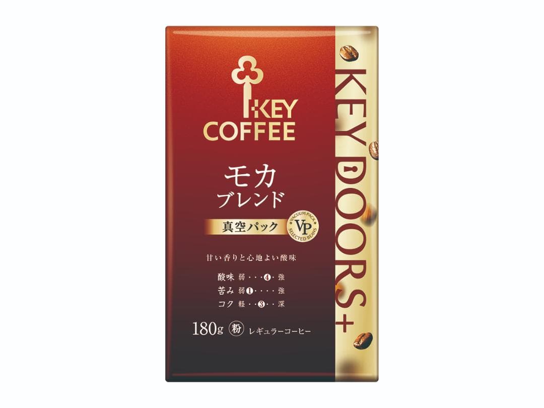 キーコーヒー モカブレンド(粉) VP(真空パック)１８０ｇ×１２