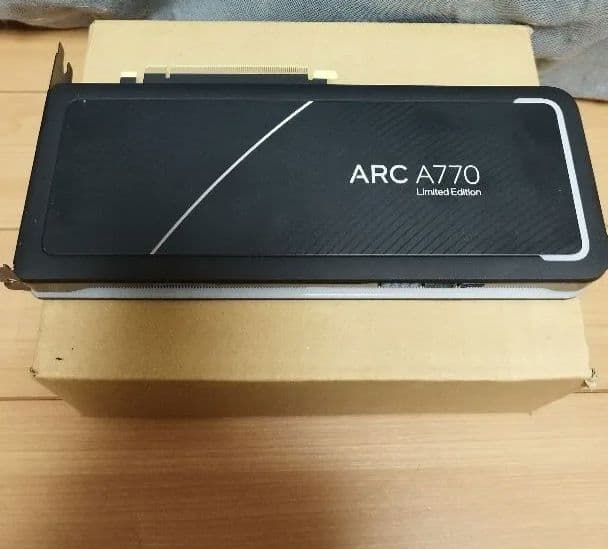 グラフィックボード・グラボ・ビデオカード Intel ARC A770 Limited Edition 16GB