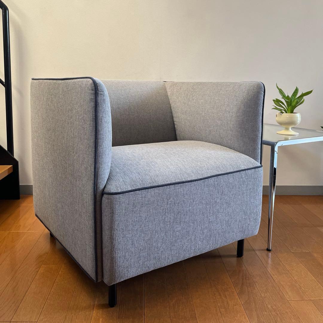 PLUS プラス　S1 アームチェア　② 19万　シングルソファ　モダン　美品