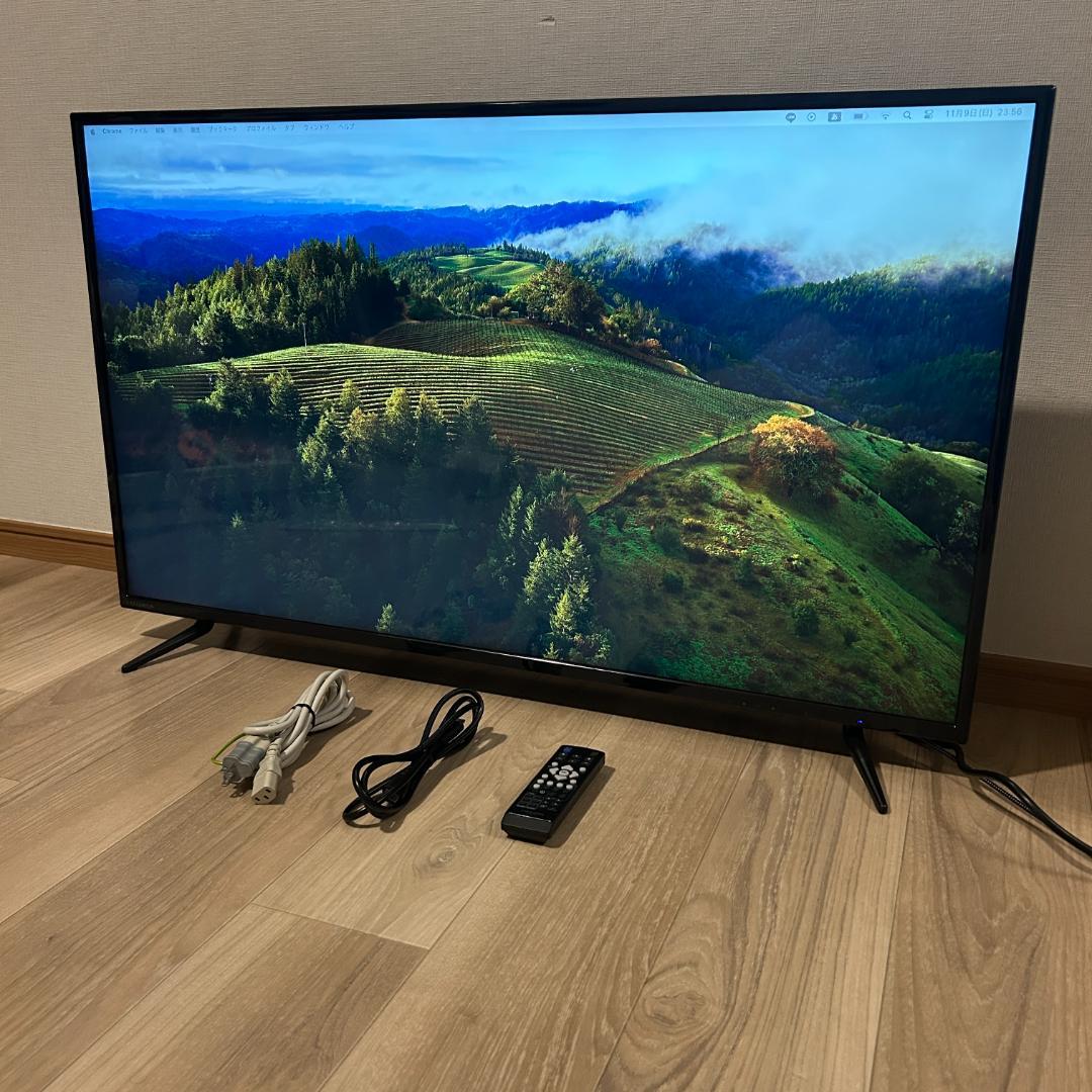 【リモコン付】I・O DATA モニター 43インチ EX-LD4K432DB