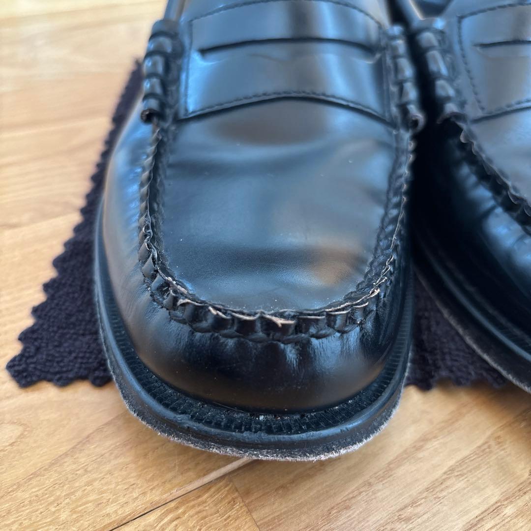 G.H. Bass LARSON ブラック ローファー　uk7 us8