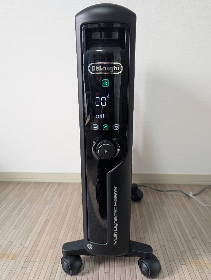 【美品】　デロンギ　マルチダイナミックヒーター　MDHU15-BK リモコン付き