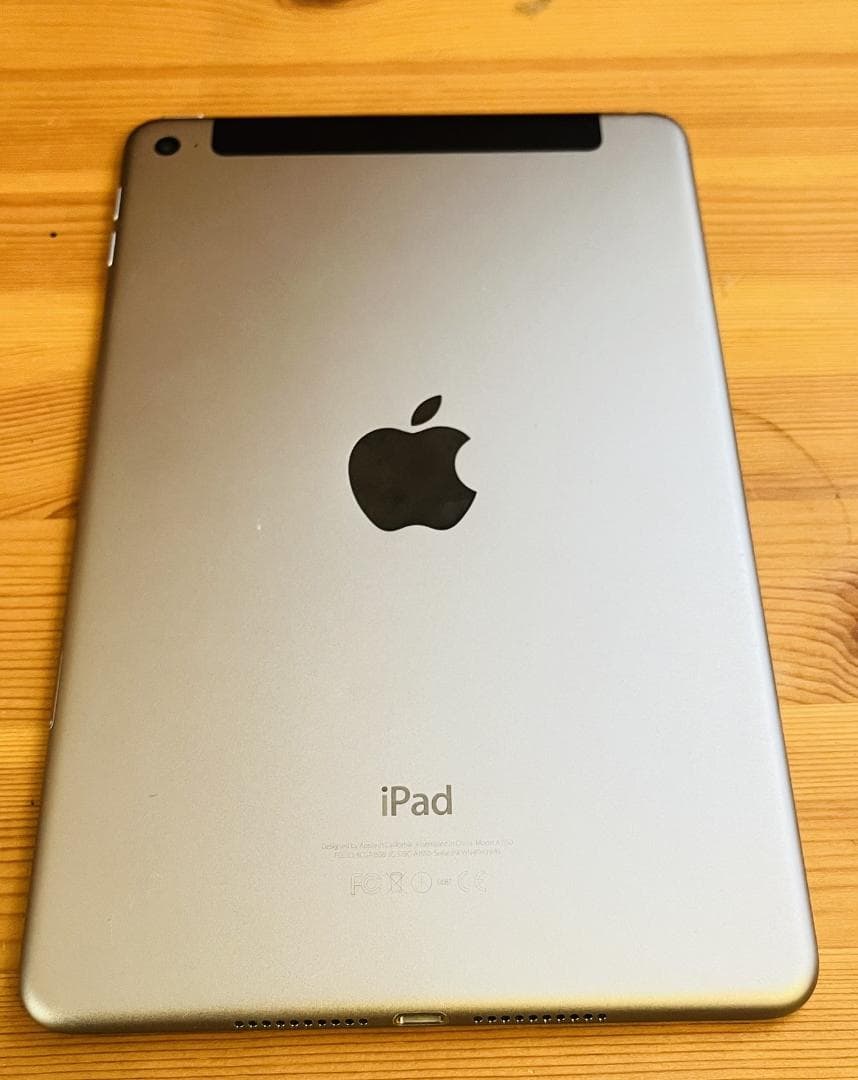 美品　ipad mini 4 セルラー版　128G　スペースグレイ