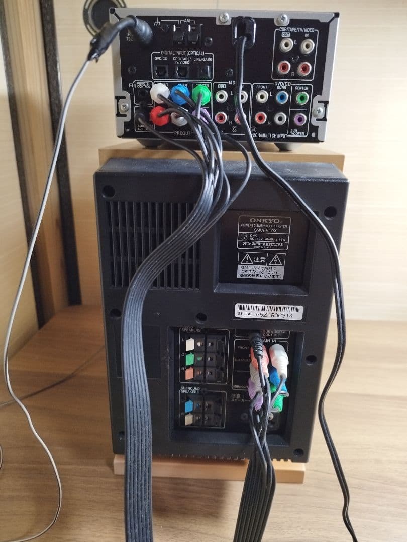 ONKYO PR-155X SWA-V10 アンプ