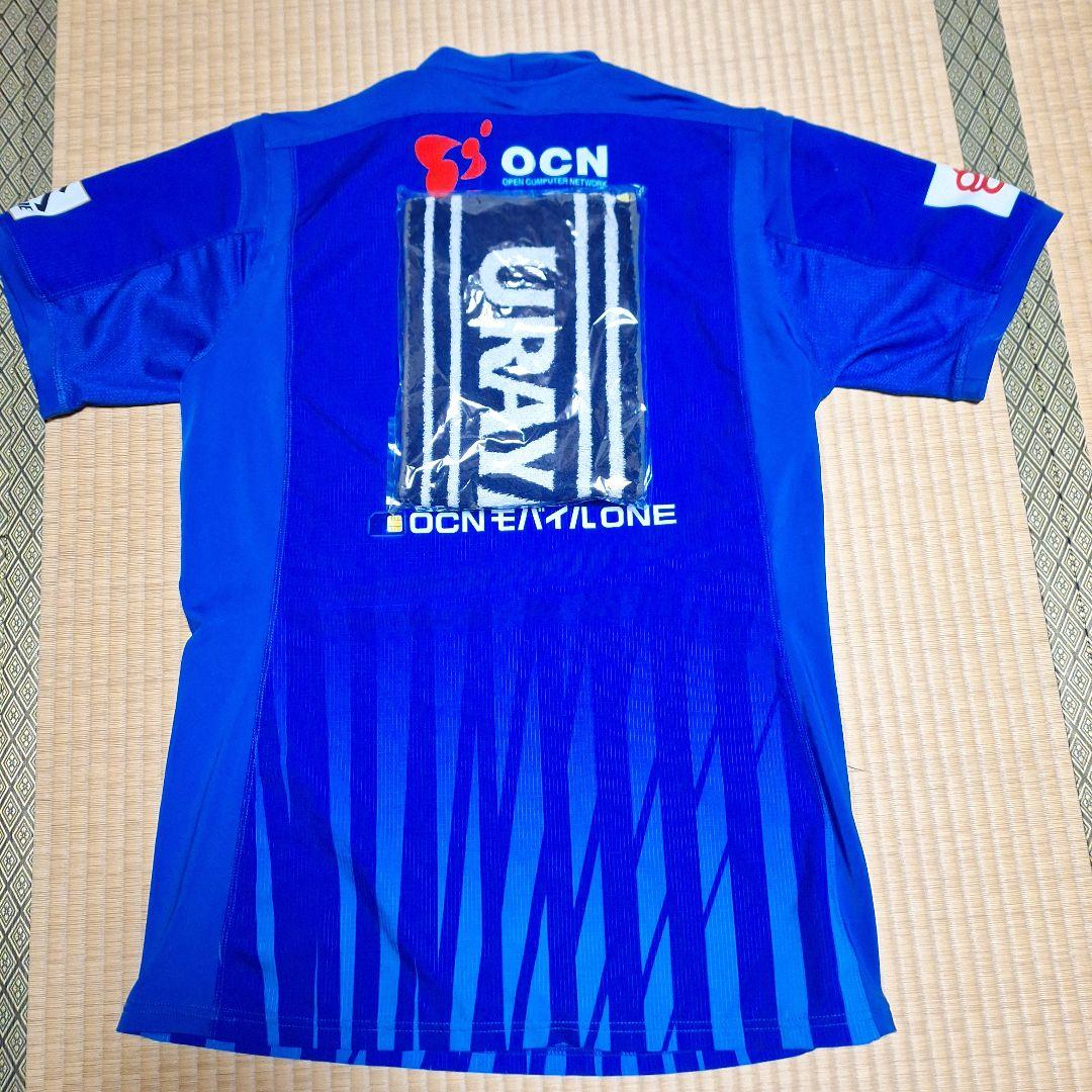 NTT コミュニケーションズ　シャイニングアークス　実使用　ラグビージャージ