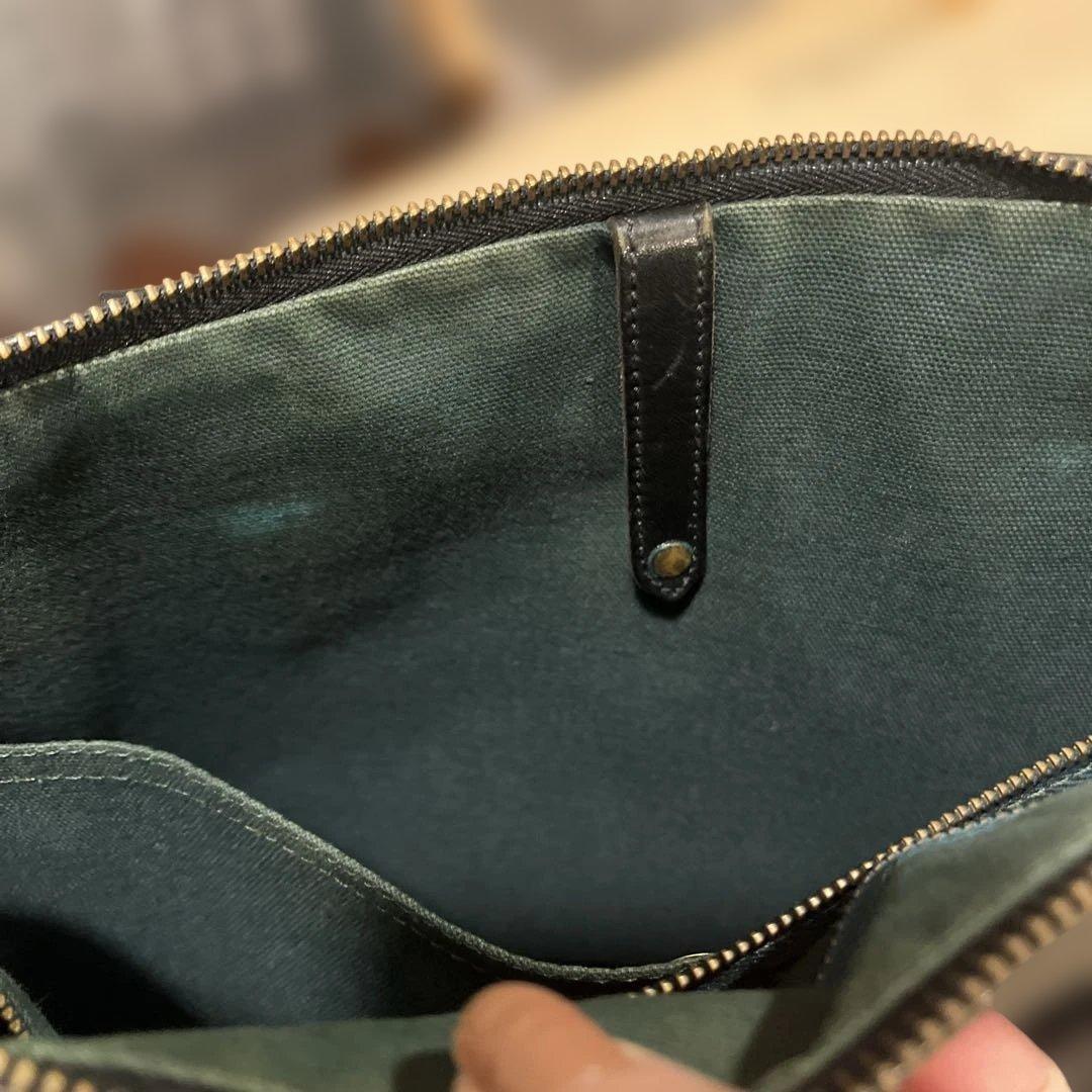 最終値下げ　フェリージ　黒　オールレザー ビジネスバッグ