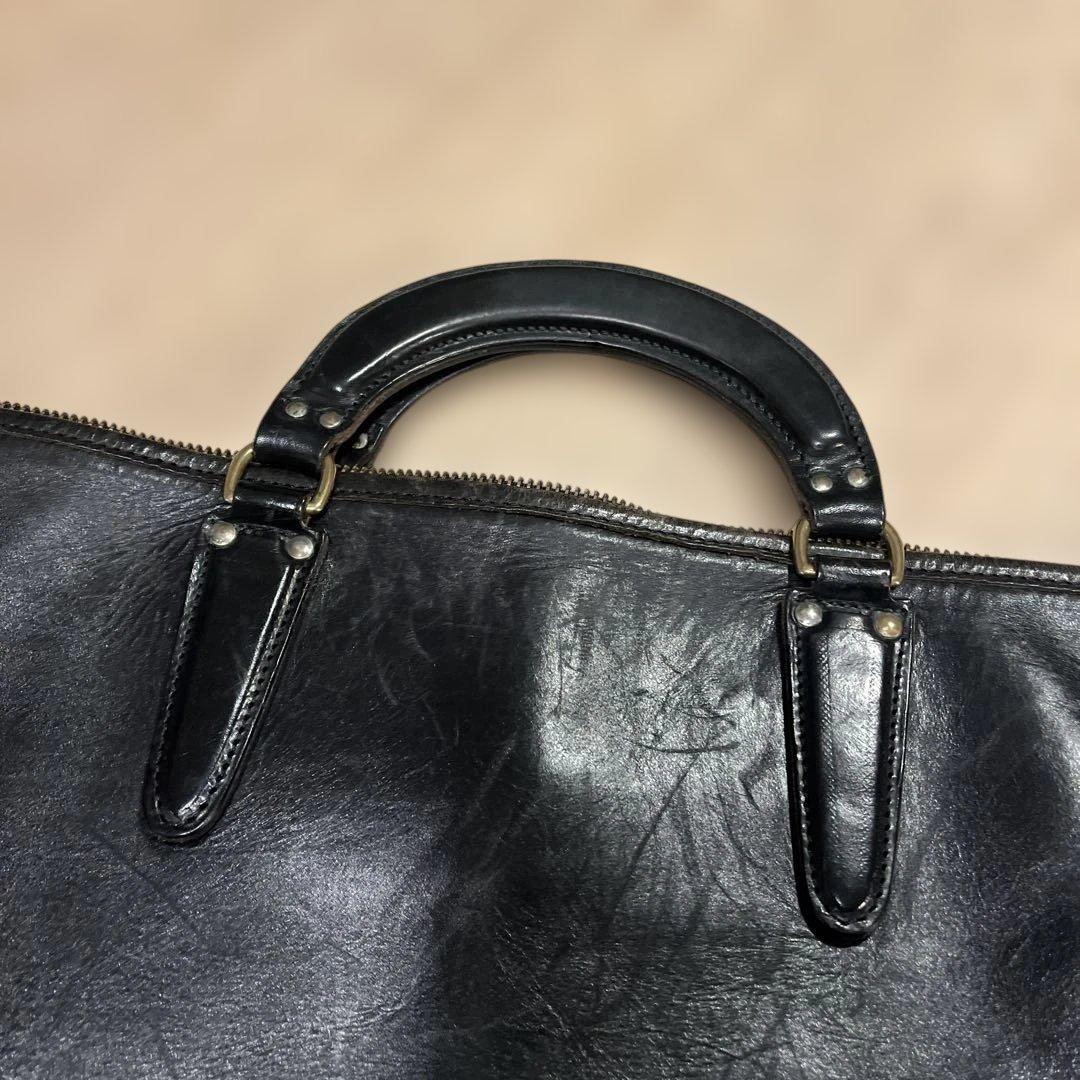 最終値下げ　フェリージ　黒　オールレザー ビジネスバッグ