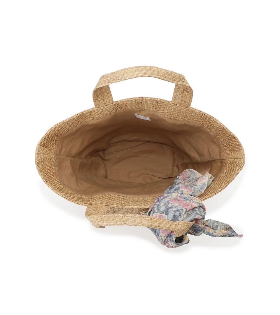 LUDLOW かごバッグ スカーフ付き 新品