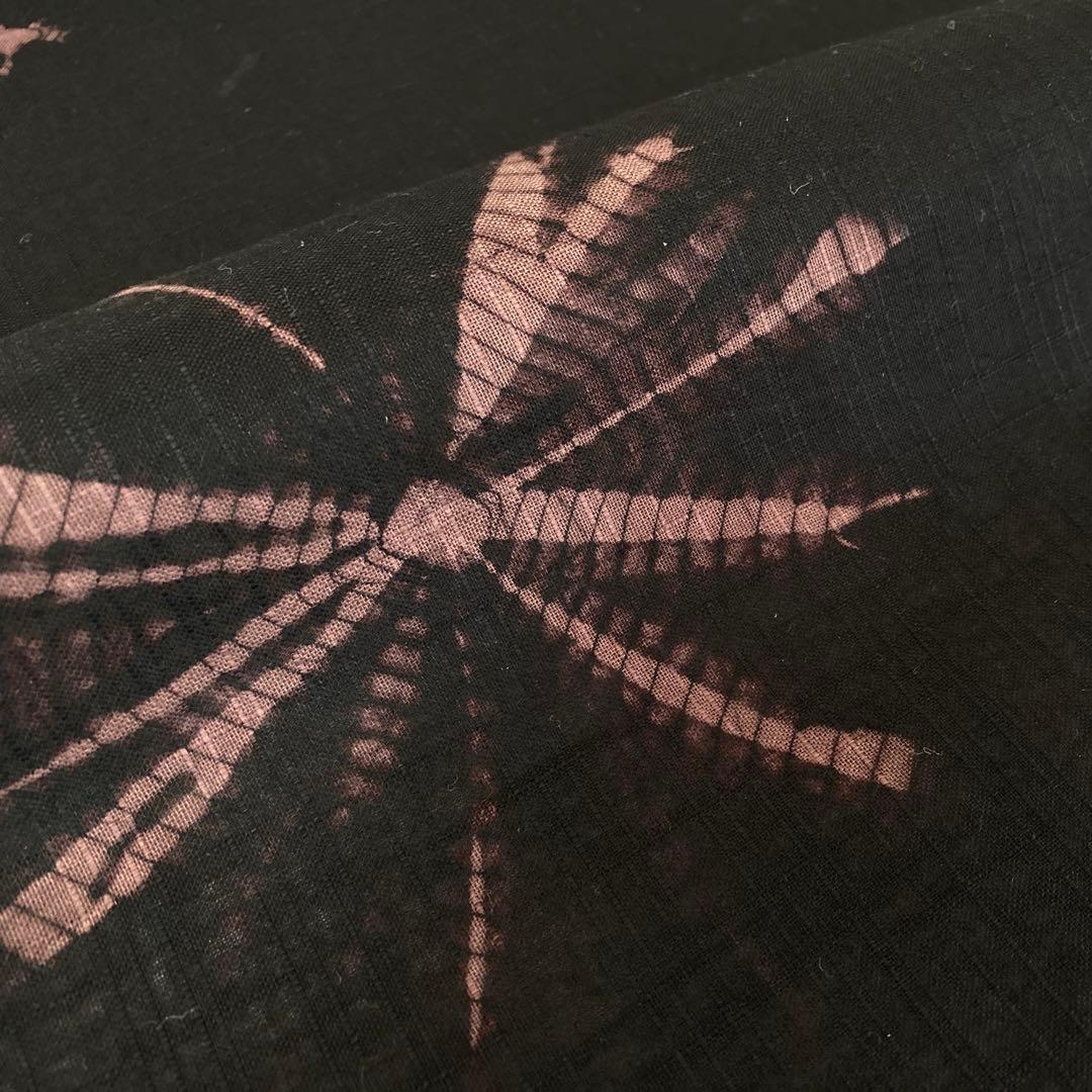 H★ふたごちゃん仕立て込みK0785 新品 誉田屋源兵衛麻浴衣 綿麻