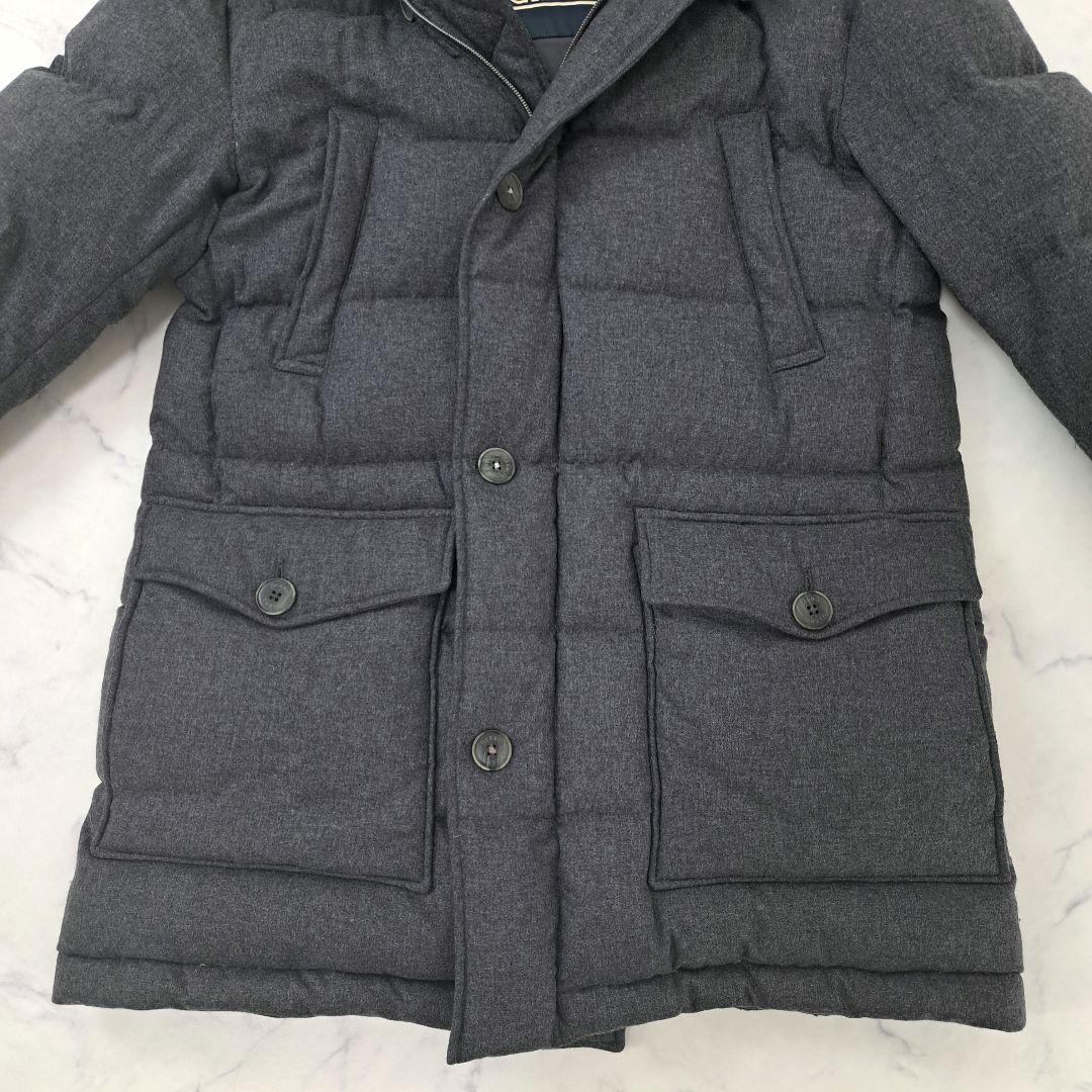 HERNO ヘルノ サイズ50 ダウンジャケット ウール ファー フード XL