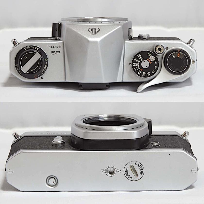 作例あり★フイルム実写OK／ボディ＋望遠レンズ PENTAX SP ペンタックス