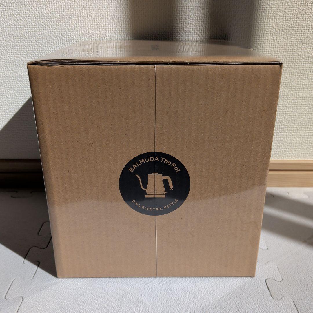 【新品未使用】BALMUDA The Pot 0.6L 電気ケトル ブラック