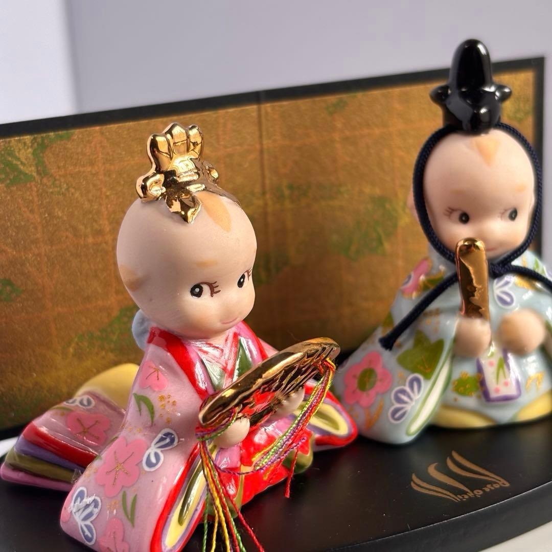 加藤工芸/キューピー歳時記/3月/雛祭り/ローズオニール/フィギュアセット