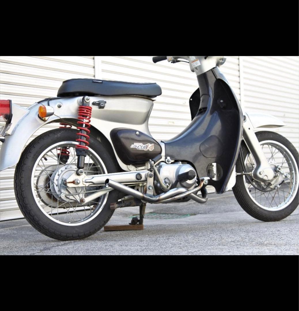 スーパーカブ50、70、90 リトルカブ ショートウェイブ管マフラー