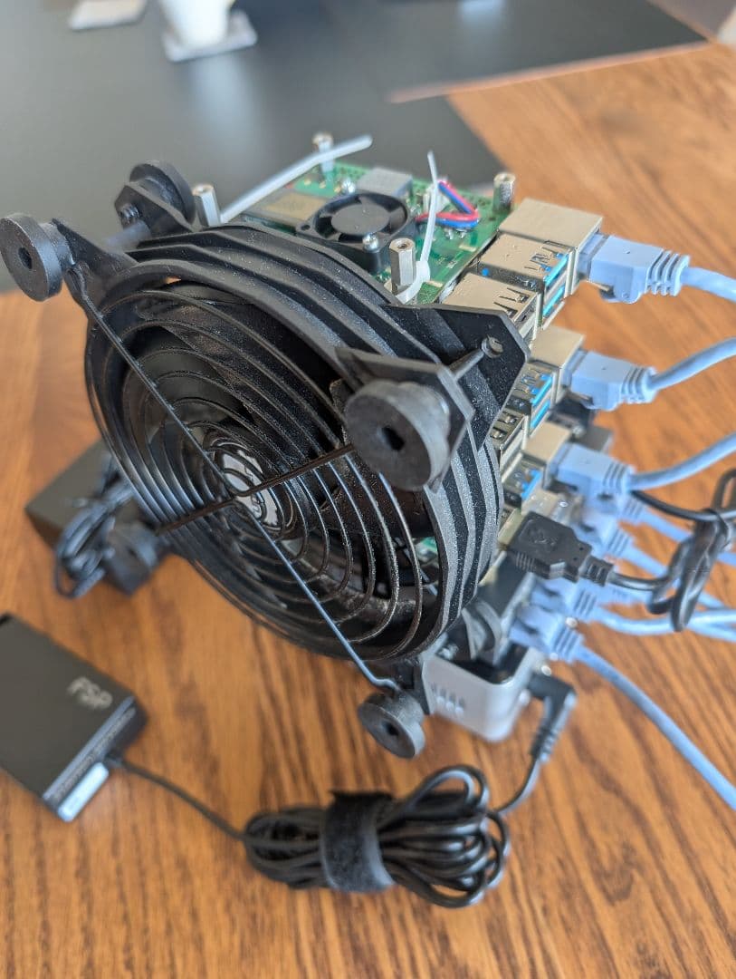 Raspberry Pi 4B 8GB(3台) & Intel NUC(1台)