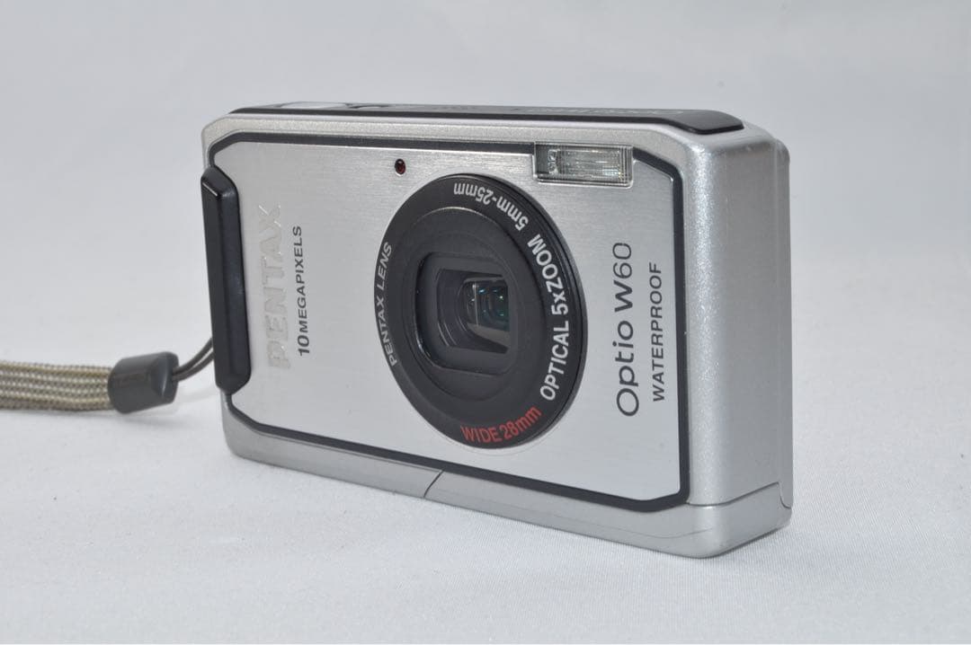 【動作OK】 PENTAX ペンタックス Optio W60 デジタル カメラ