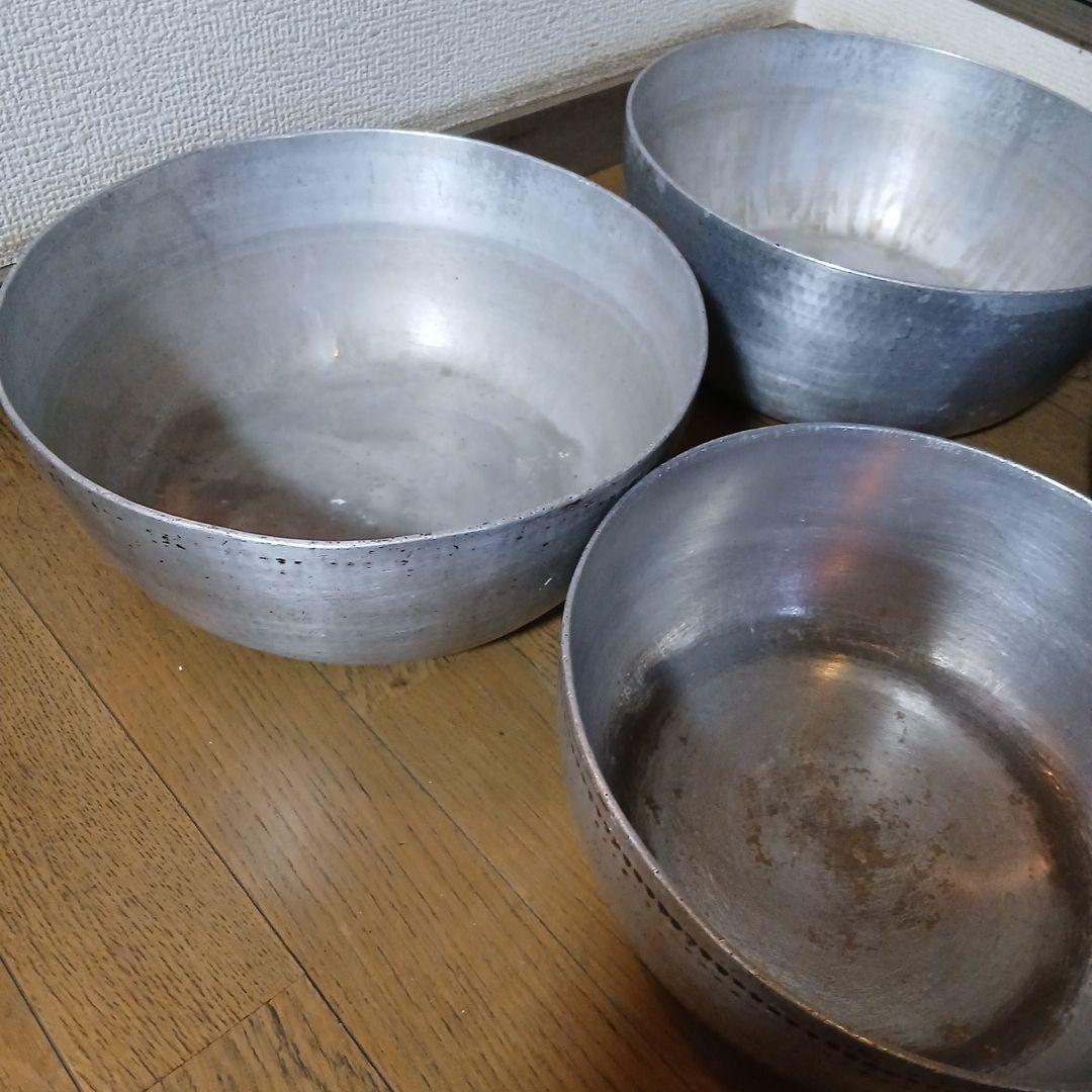 f*f様 料理人仕様アルミ製やっとこ鍋 5個セット 　ガス専用