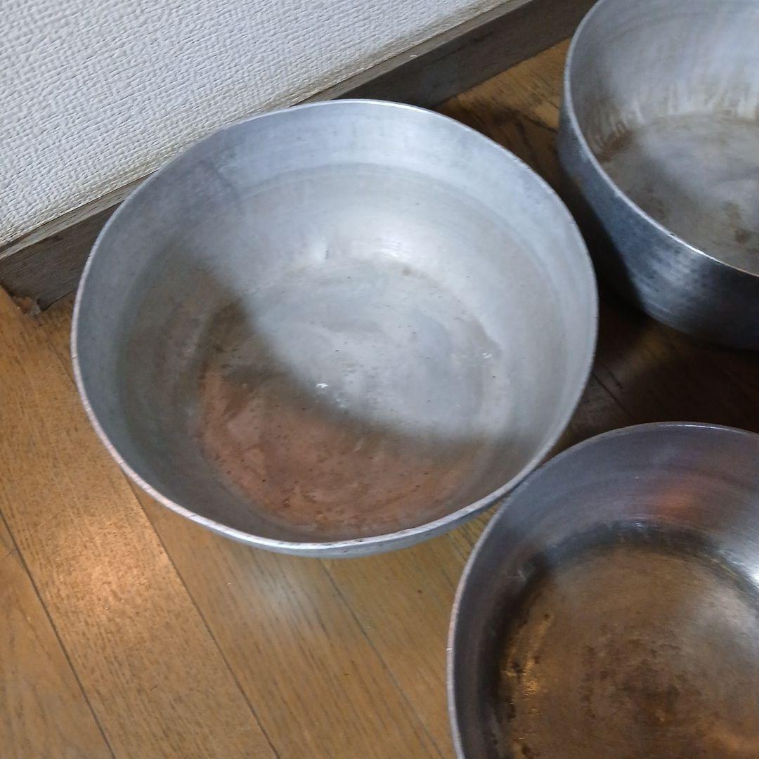 f*f様 料理人仕様アルミ製やっとこ鍋 5個セット 　ガス専用