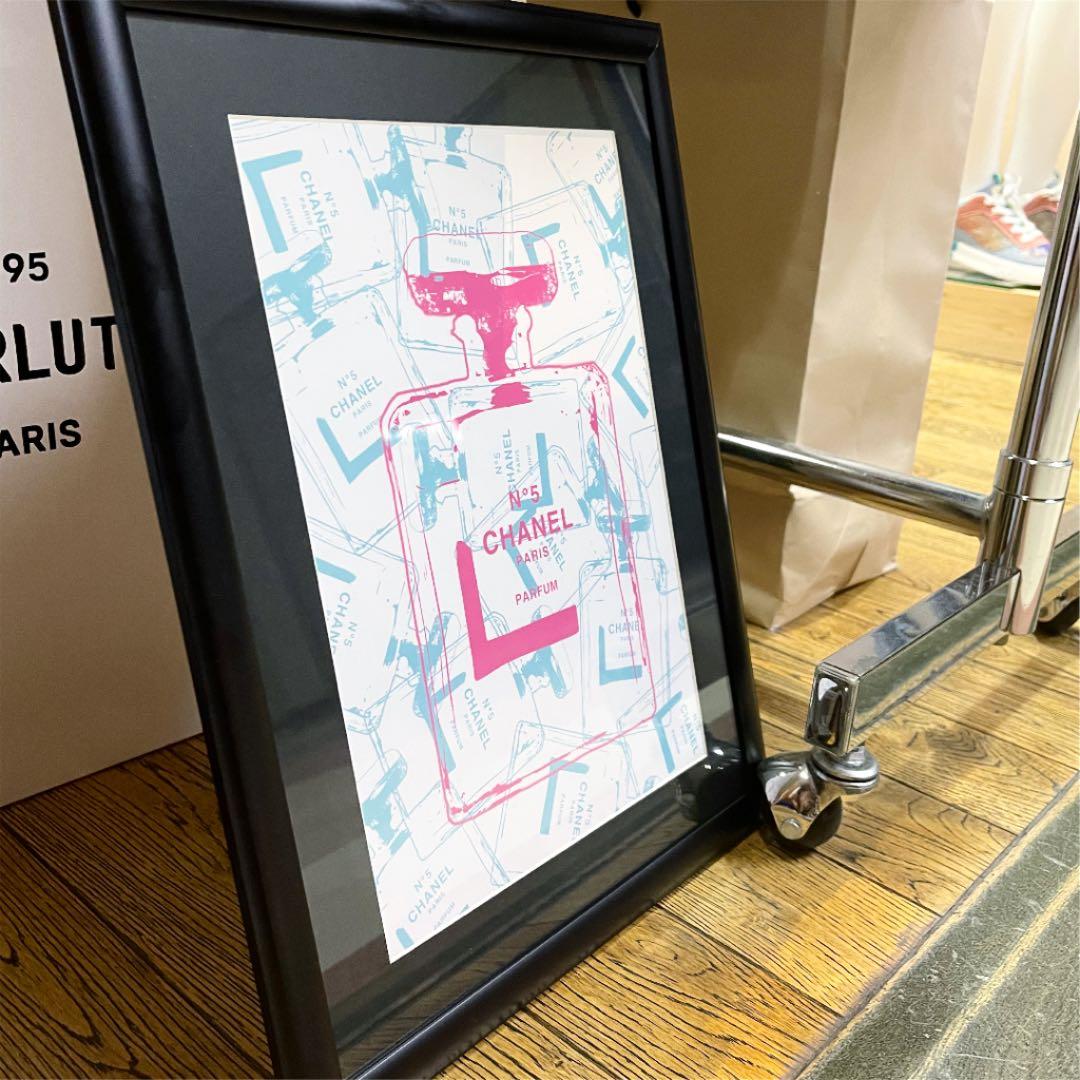 CHANEL シャネル P×B N°5 香水 オマージュアート ポスター A4H