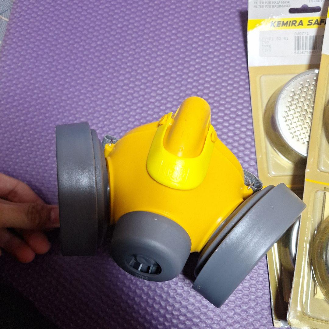 KEMIRA SAFETY 防塵マスク フィルター付き