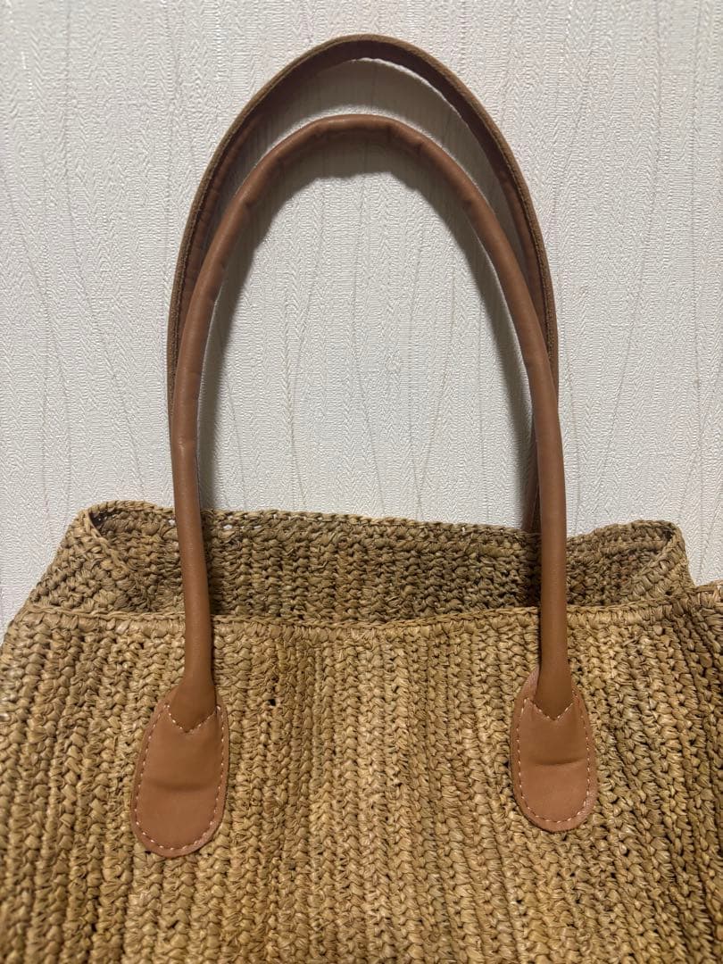 【A POINT ETC/アーポワン ウテセ】　カゴバック　大容量