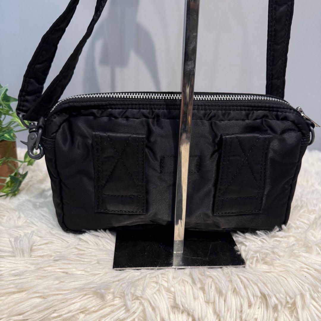 レア【美品】 PORTER ポーター　タンカー ミニショルダーバッグ ブラック