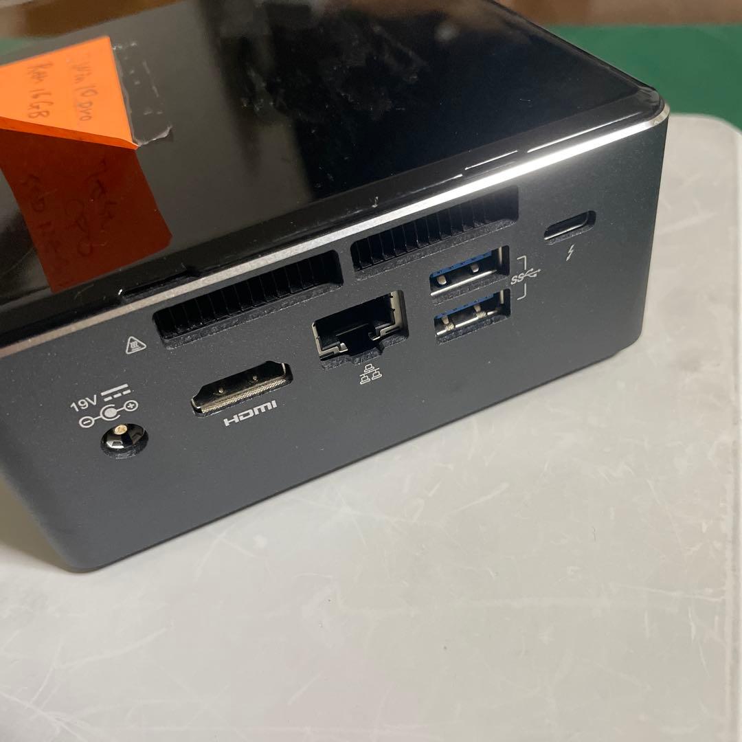 Intel NUC7i5BNH ミニPC 16GB RAM 128GB SSD