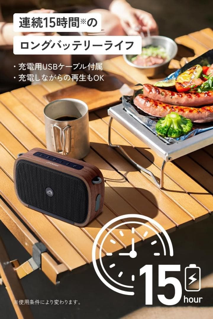 JVCケンウッド Victor SP-WS04BT-T ワイヤレススピーカー