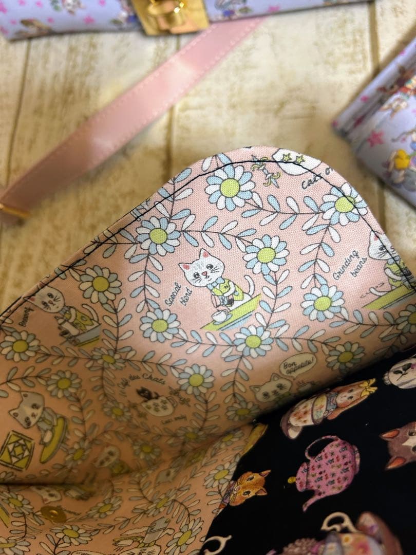 ゆきんこ様 アコーディオンお財布ショルダーバッグ ジョリーフルール