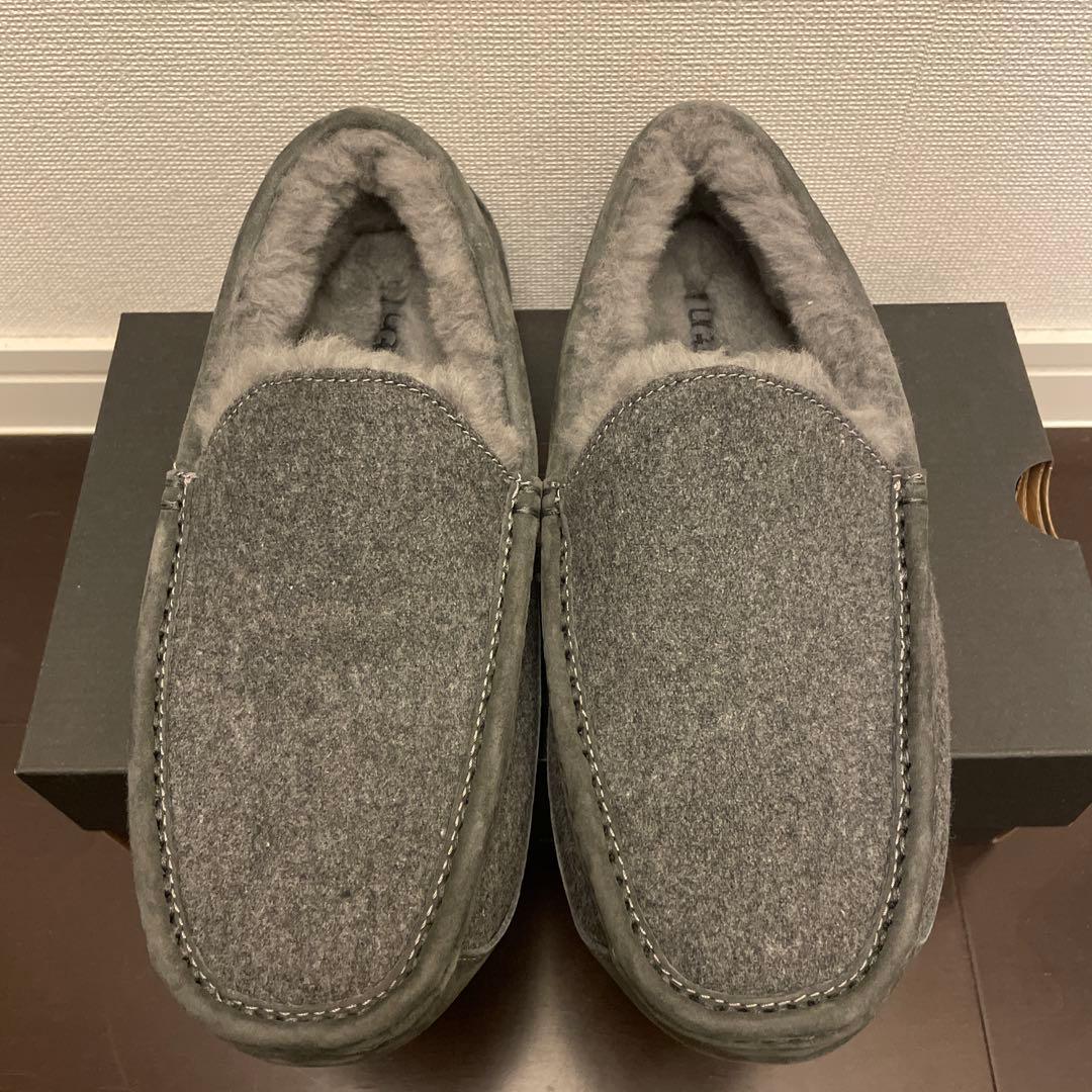 UGG Ascot Wool 27cm 新品未使用　アスコット　灰色